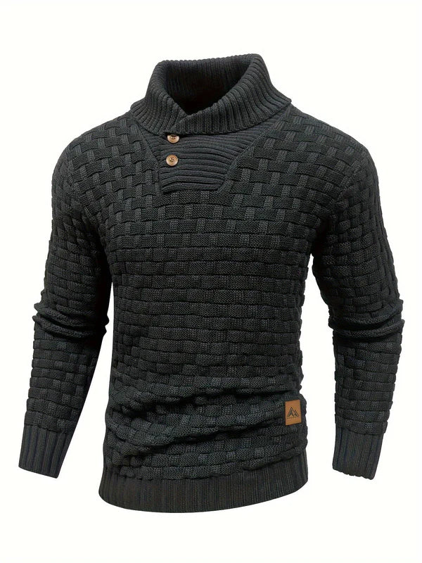 Conor™ | Stylischer Pullover mit Knöpfen