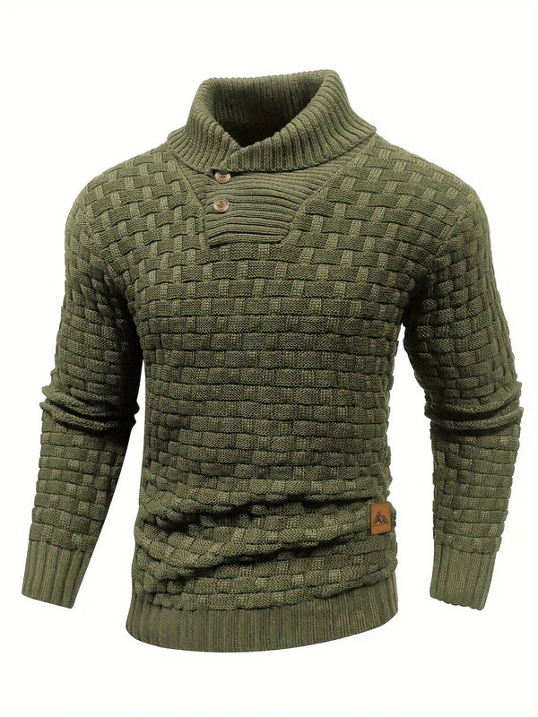 Conor™ | Stylischer Pullover mit Knöpfen