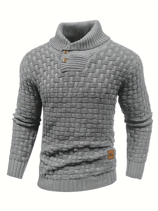 Conor™ | Stylischer Pullover mit Knöpfen