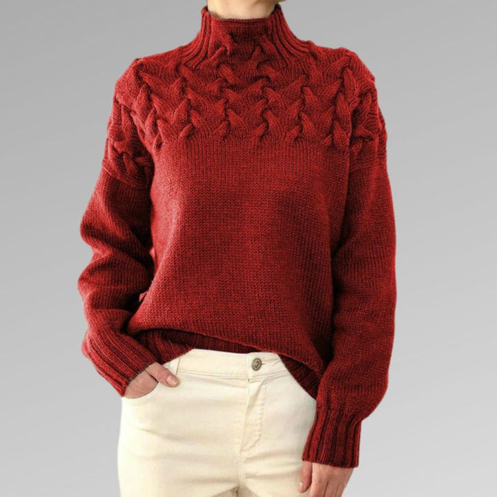 Sophia™ | Gestrickter Eleganz Pullover