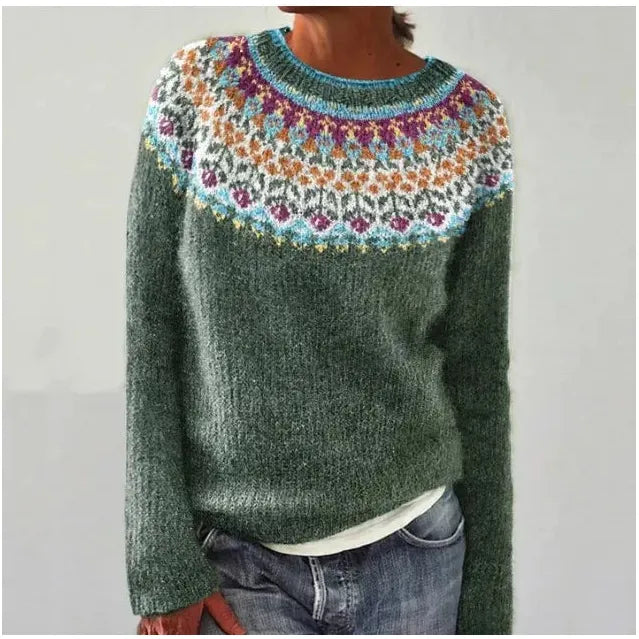 Elisa | Retro Herbstpullover