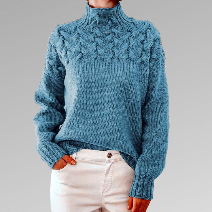 Sophia™ | Gestrickter Eleganz Pullover