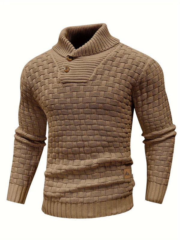 Conor™ | Stylischer Pullover mit Knöpfen