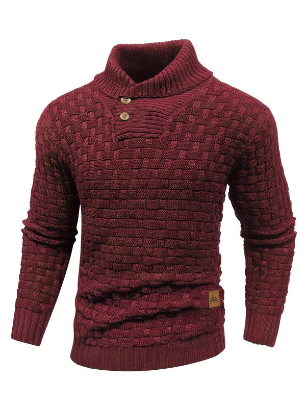 Conor™ | Stylischer Pullover mit Knöpfen