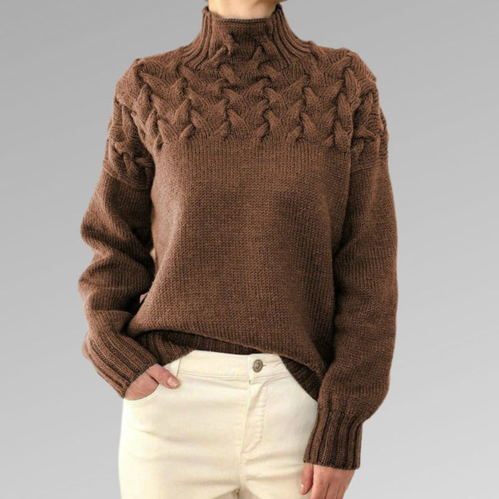 Sophia™ | Gestrickter Eleganz Pullover