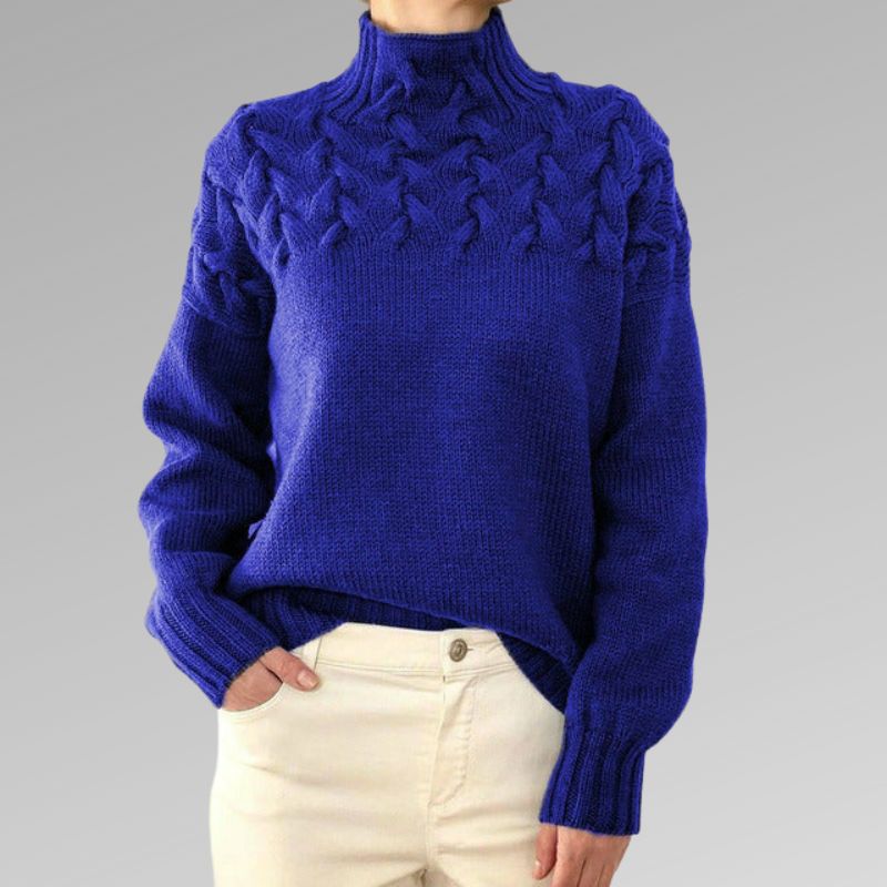 Sophia™ | Gestrickter Eleganz Pullover