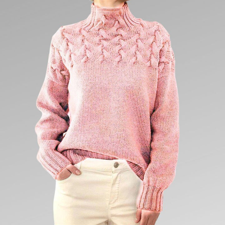 Sophia™ | Gestrickter Eleganz Pullover