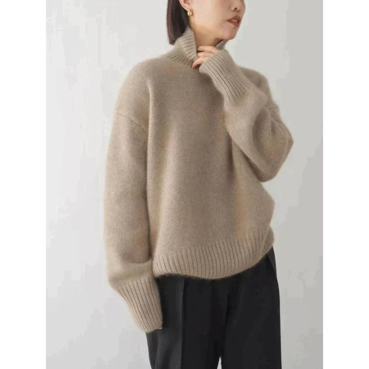 Lena | Bequemer Strickrollkragenpullover