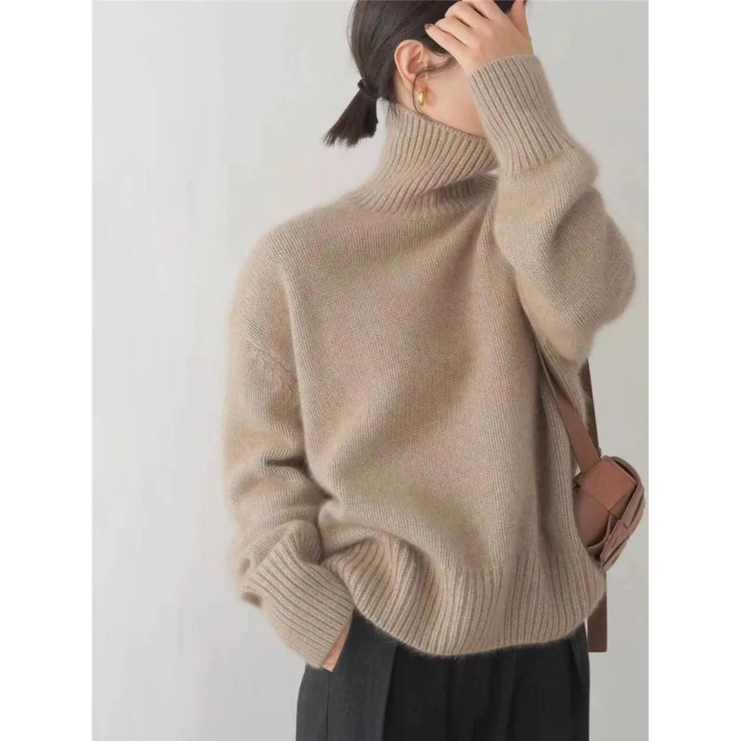 Lena | Bequemer Strickrollkragenpullover