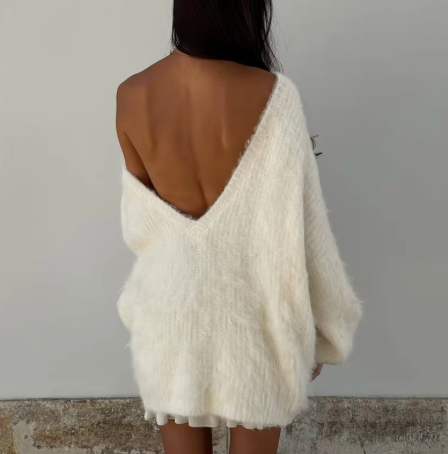 Esme | Flauschiger Oversized-Pullover